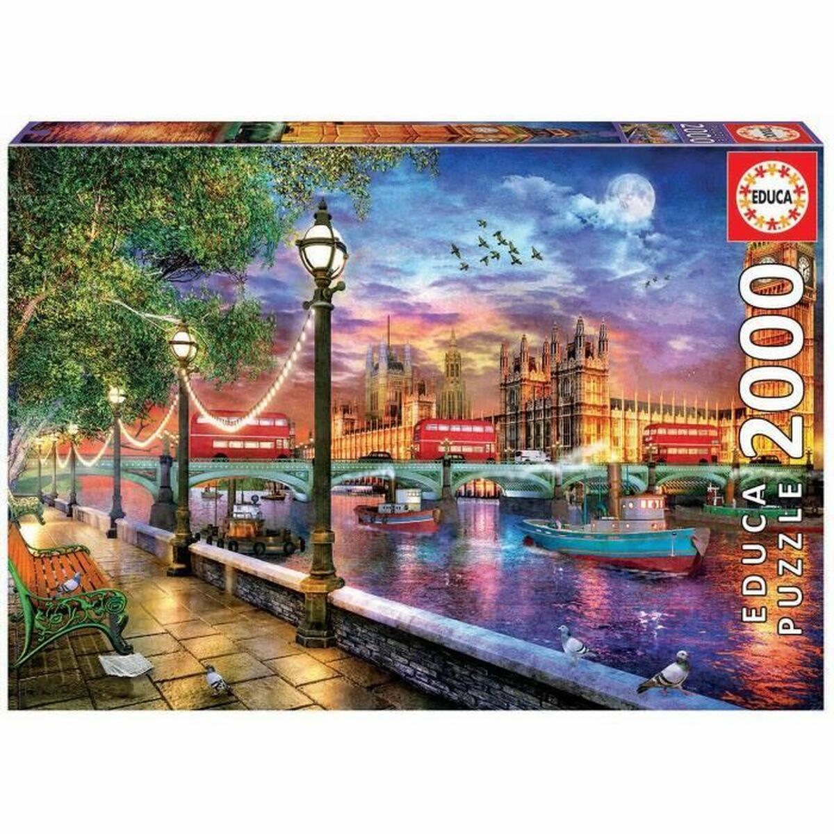 Παζλ Educa London at sunset 19046 2000 Τεμάχια